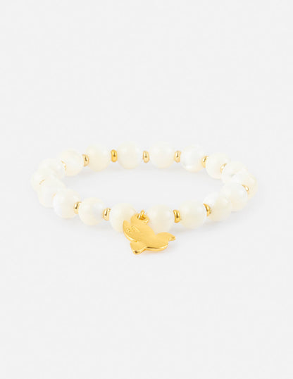 Elevated Faith Dove Charm Bracelet