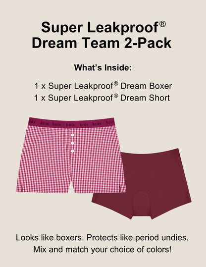Super Leakproof® Dream Team 2-Pack