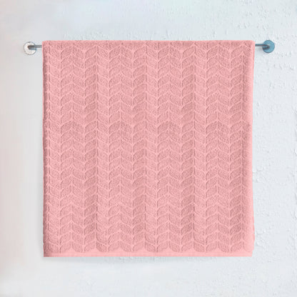 Elegant Comfort 1-Piece Premium Turkish Cotton Braided Jumbo Towel, 35x 70 inch