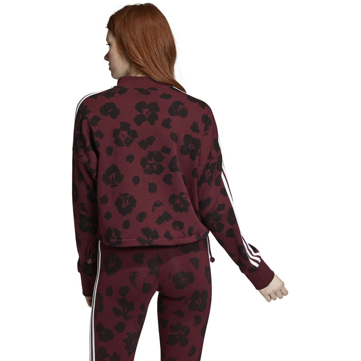 adidas Women's Originals Bellista Allover Print Sweatshirt Sweaters