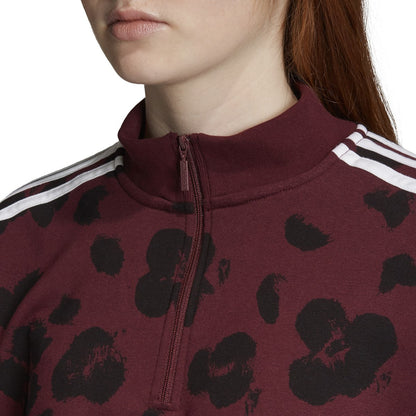 adidas Women's Originals Bellista Allover Print Sweatshirt Sweaters