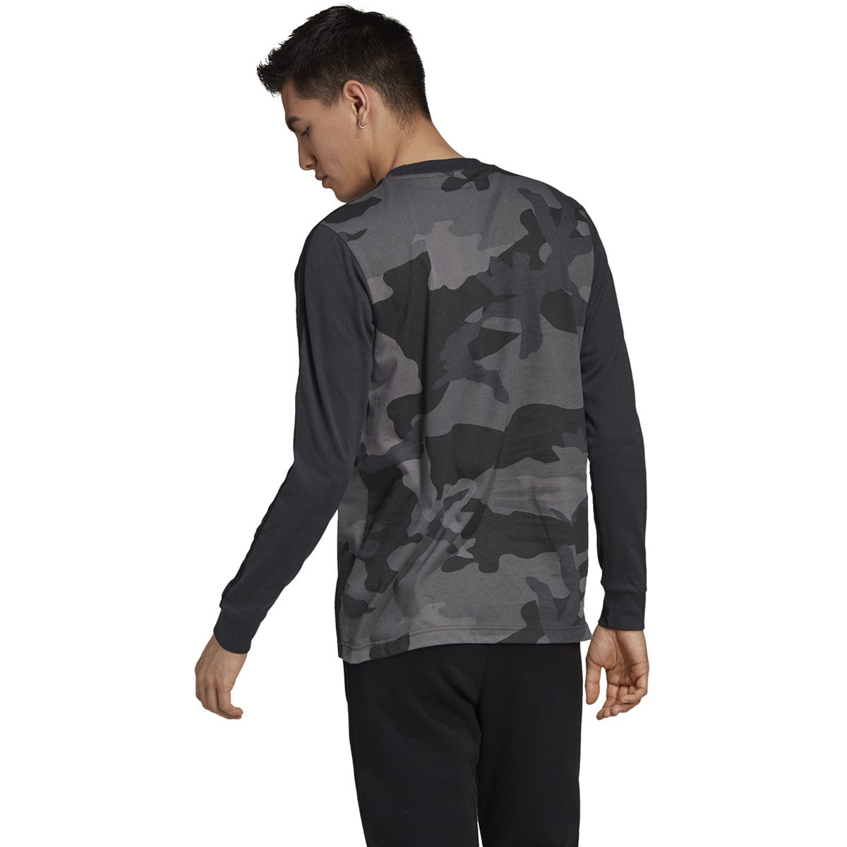adidas Men's Originals Camo Longsleeve Tee