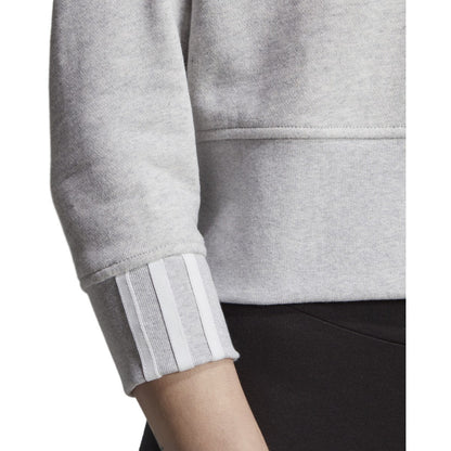 adidas Women's 3-Stripes Cropped Hoodie Sweaters