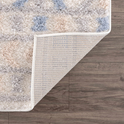 Eivin Pink & Blue Area Rug - Clearance