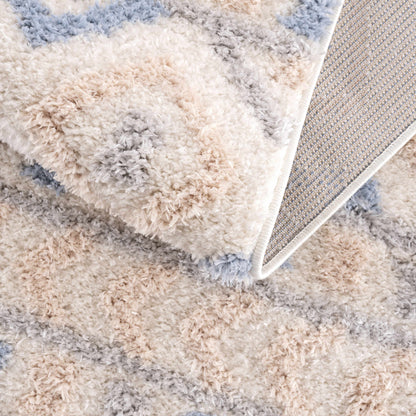 Eivin Pink & Blue Area Rug - Clearance