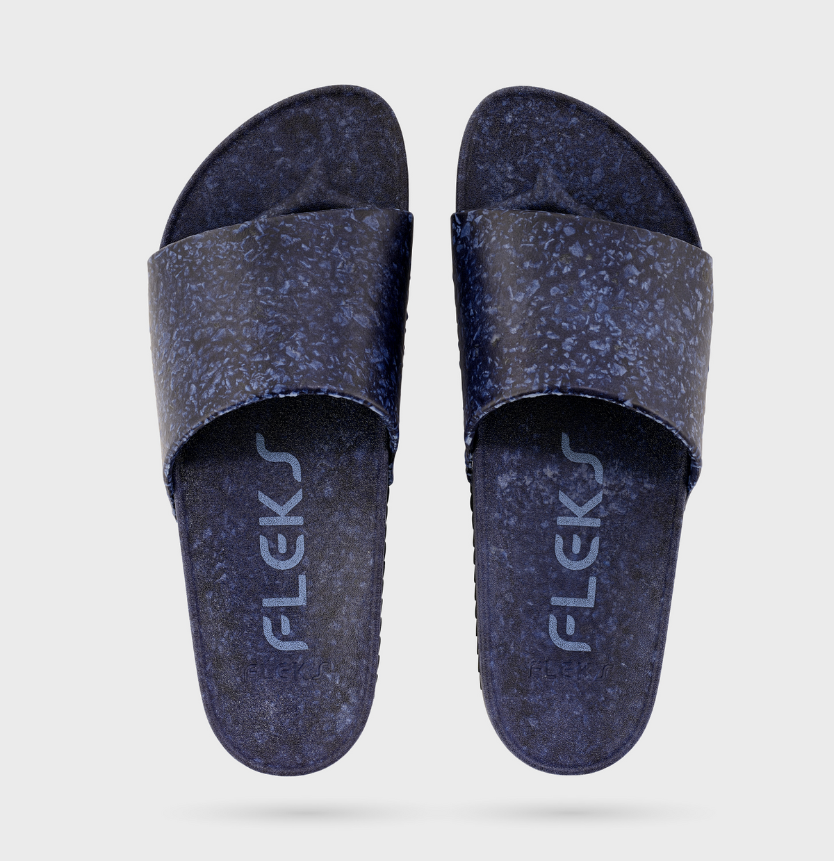 Fleks Unisex East Beach Slide - Deep Blue Sea