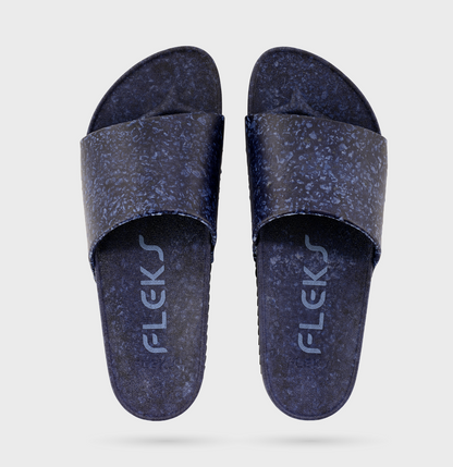 Fleks Unisex East Beach Slide - Deep Blue Sea