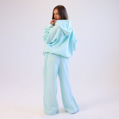 Kulani Kinis Embroidered Track Pants - Jelly Mint - FINAL SALE