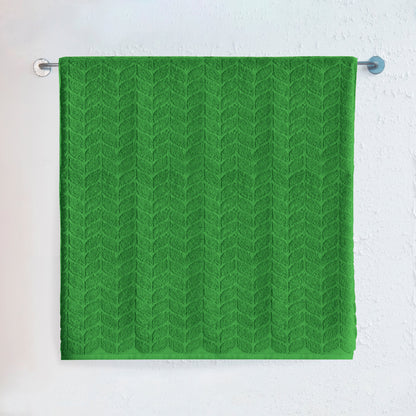 Elegant Comfort 1-Piece Premium Turkish Cotton Braided Jumbo Towel, 35x 70 inch