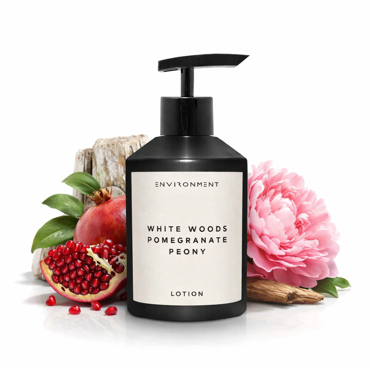 ENVIRONMENT 300mL Lotion WhiteWoods Pomegrante Peony