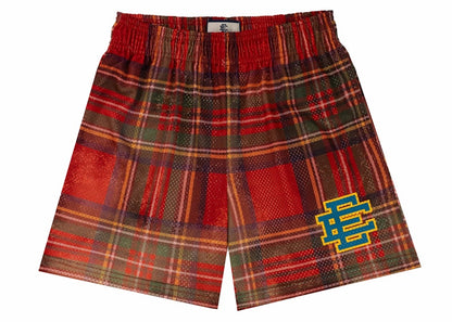 Eric Emanuel Men's Ee Shorts Plaid Pattern Ss24
