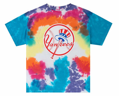 Eric Emanuel Men's Ee Subway Shirt Tie Dye Yankees Ss24