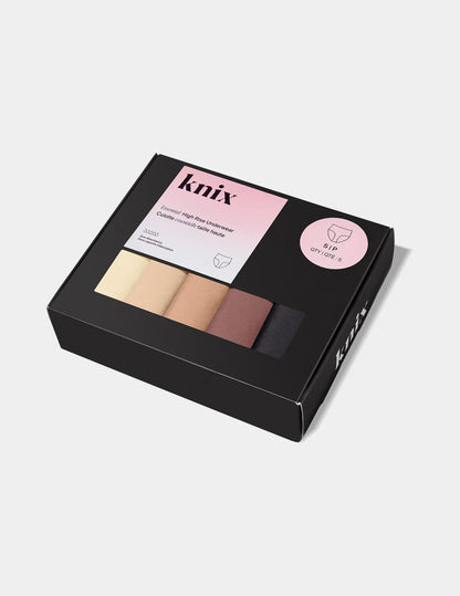 Essential No-Show High Rise 5-Pack - Last Call