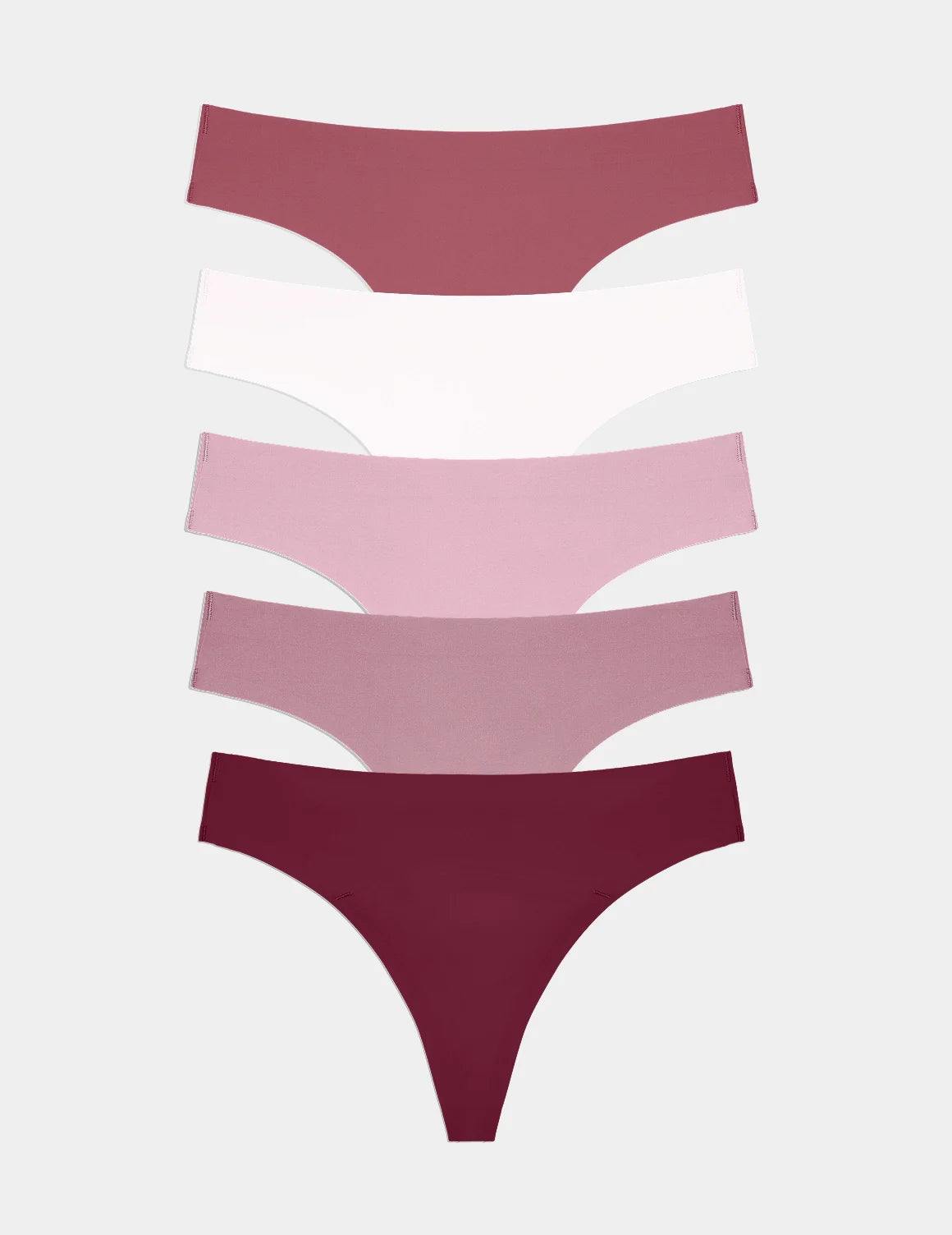Essential No-Show Thong 5-Pack - Last Call