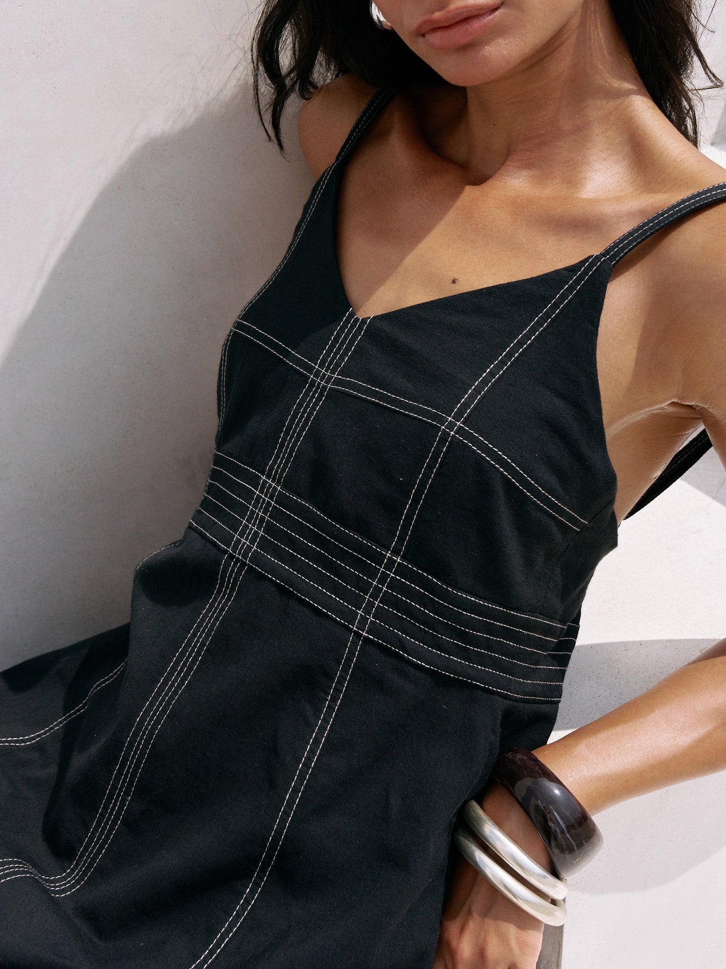 Eva Maxi Dress (Black)
