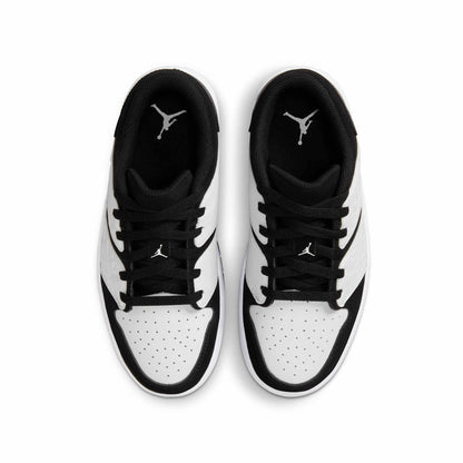 Air Jordan Grade School Retro 1 Low Nu 'White Black Gs' Sneakers