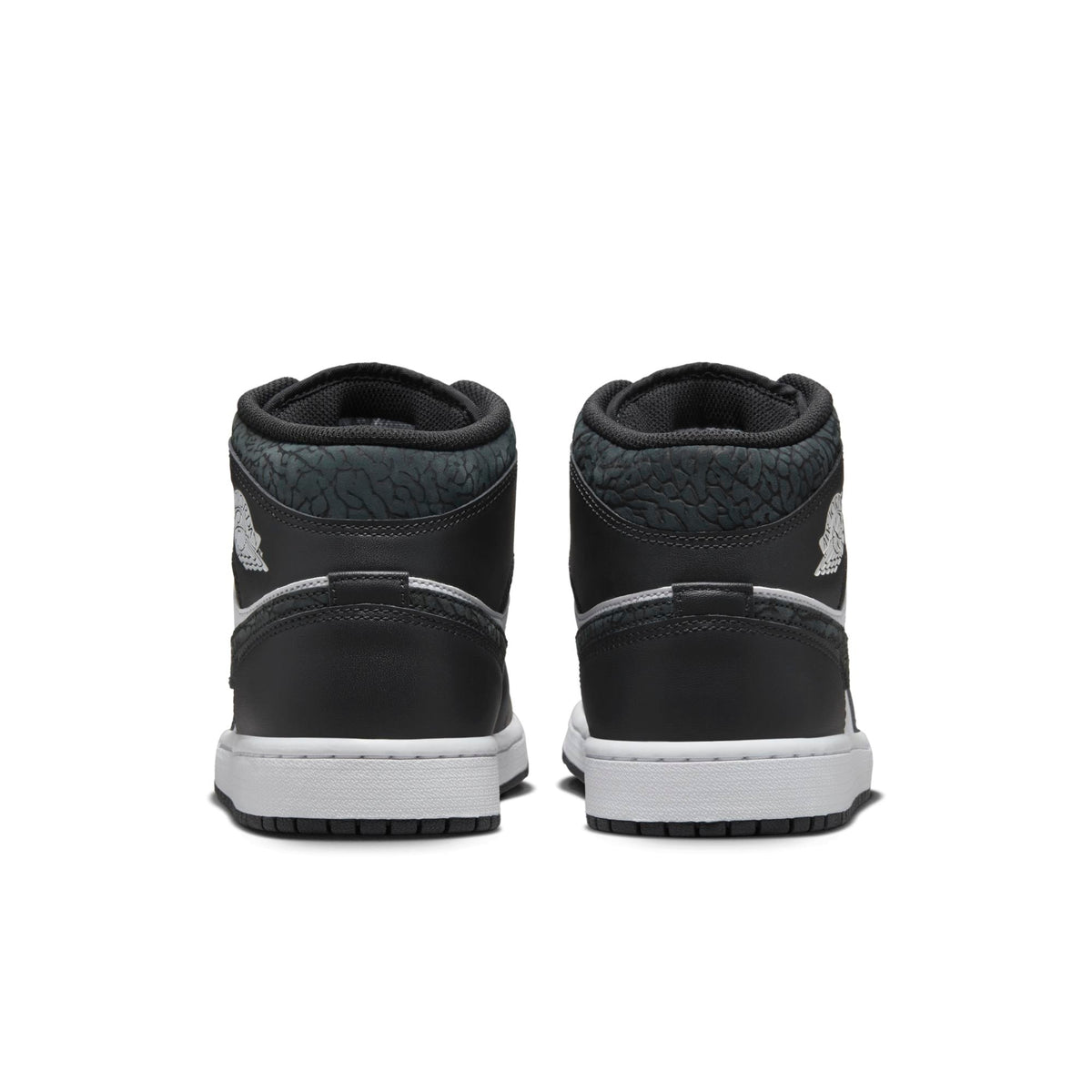 Air Jordan Men's Retro 1 Mid Se 'Panda Elephant' Sneakers