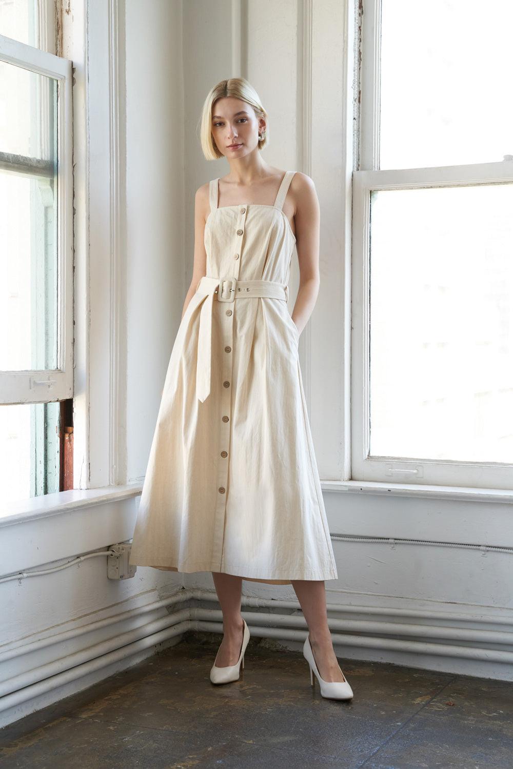 California Dreaming Woven Midi Dress