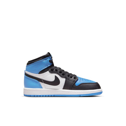 Air Jordan Preschool Retro 1 High Og 'Unc Toe' Ps Sneakers