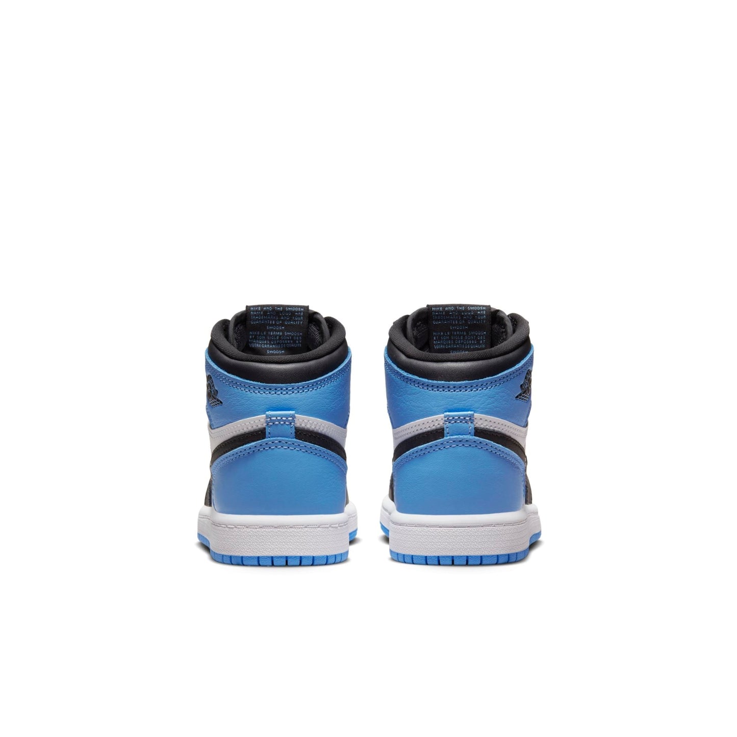 Air Jordan Preschool Retro 1 High Og 'Unc Toe' Ps Sneakers