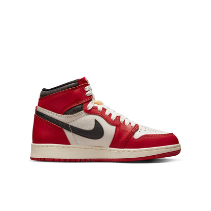 Air Jordan Grade School Retro 1 High Og 'Chicago Lost And Found' Gs Sneakers