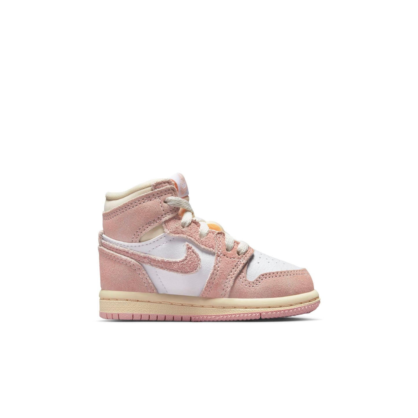 Air Jordan Preschool Retro 1 High Og 'Washed Pink Td' Sneakers