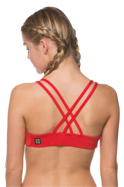 Jolyn Fendrick Bikini Top - Red