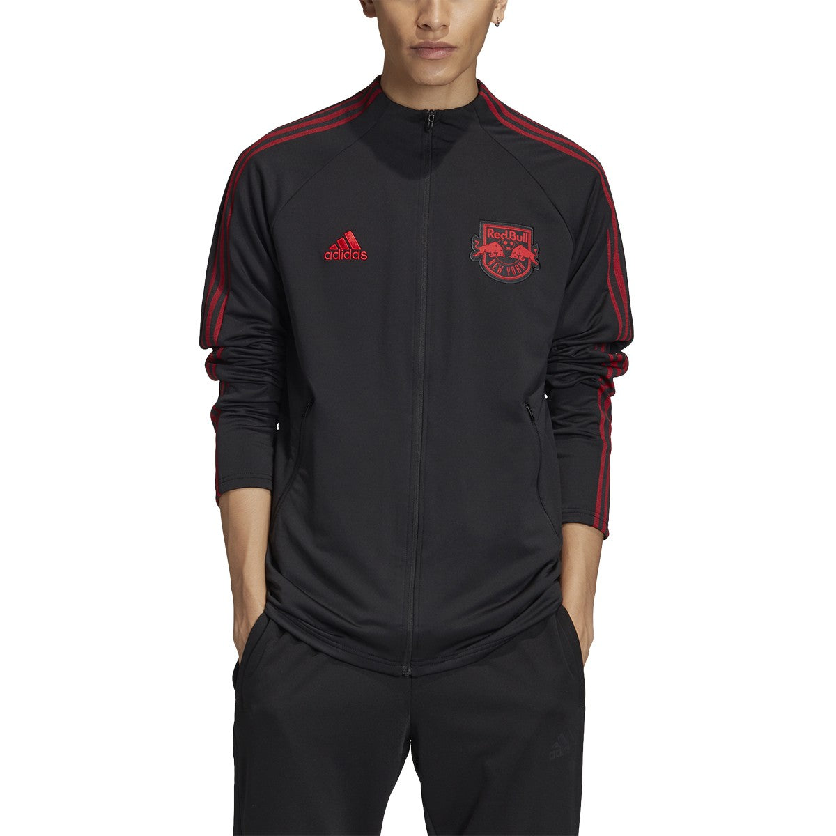 adidas Men's New York Red Bulls 2020 Anthem Jacket Jackets
