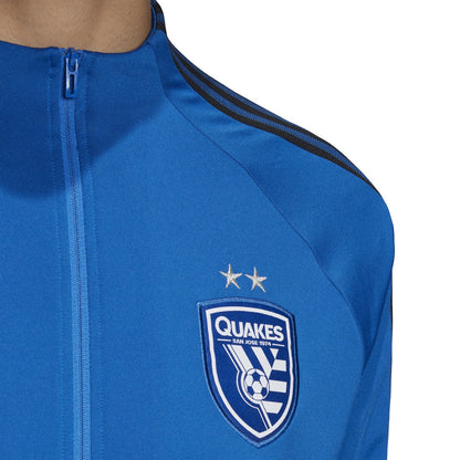 adidas Men's San Jose Earthquakes Anthem Jacket