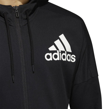 adidas Men's Back To School Full-Zip Hooded Sweatshirt Sweaters