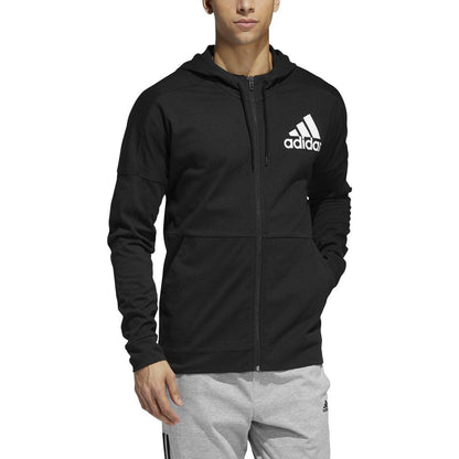 adidas Men's Back To School Full-Zip Hooded Sweatshirt Sweaters