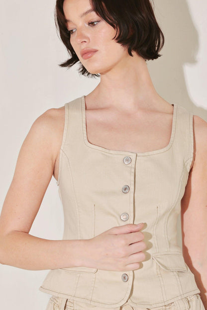 Daylight Groove Woven Vest