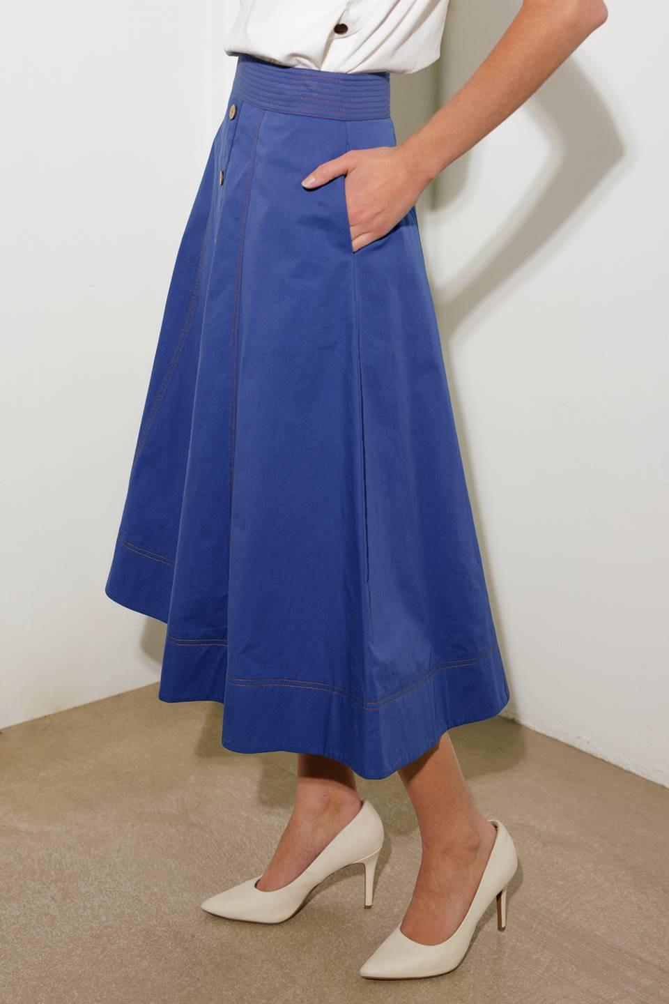 Enchanted Elegance Midi Skirt