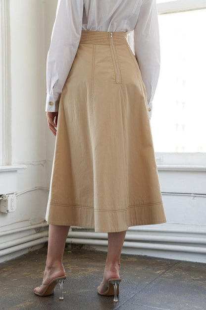 Enchanted Elegance Midi Skirt