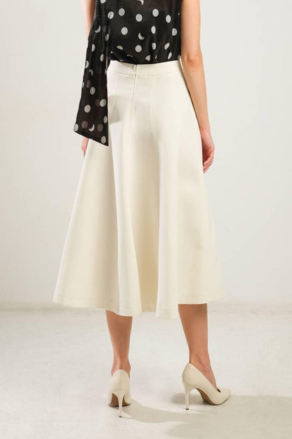Delicate Touch  Woven Skirt
