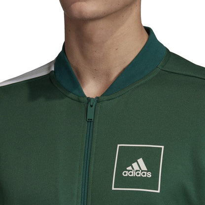 adidas Men's 3 Stripes Pique Track Jacket Jackets