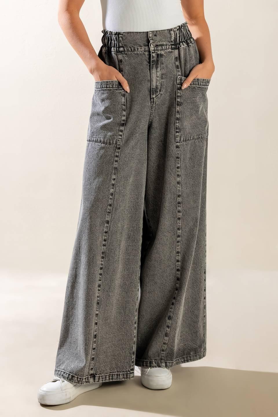Exploring the City Denim Pants