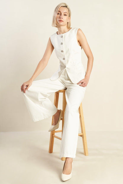 Delicate Hue Woven Pants