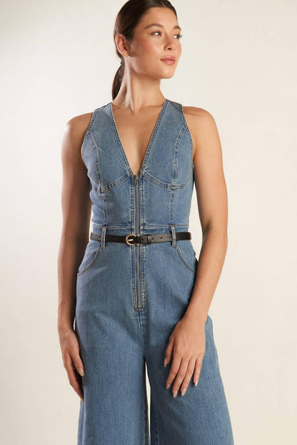 Beautiful Things Denim Jumpsuit