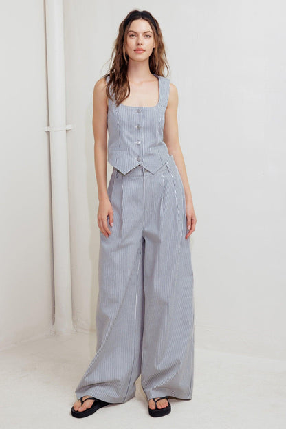 Coastal Chic Woven Pants
