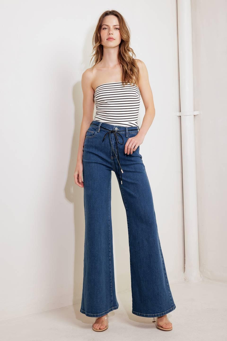 Dream State Blue Denim Pants