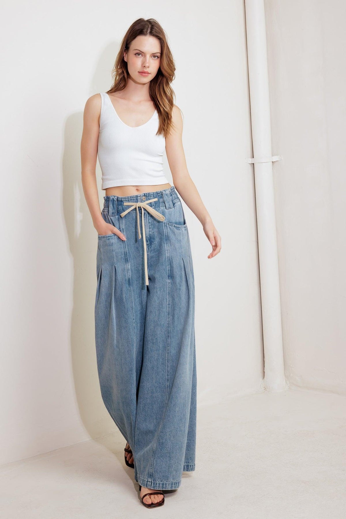 Calm & Collected Blue Denim Pants