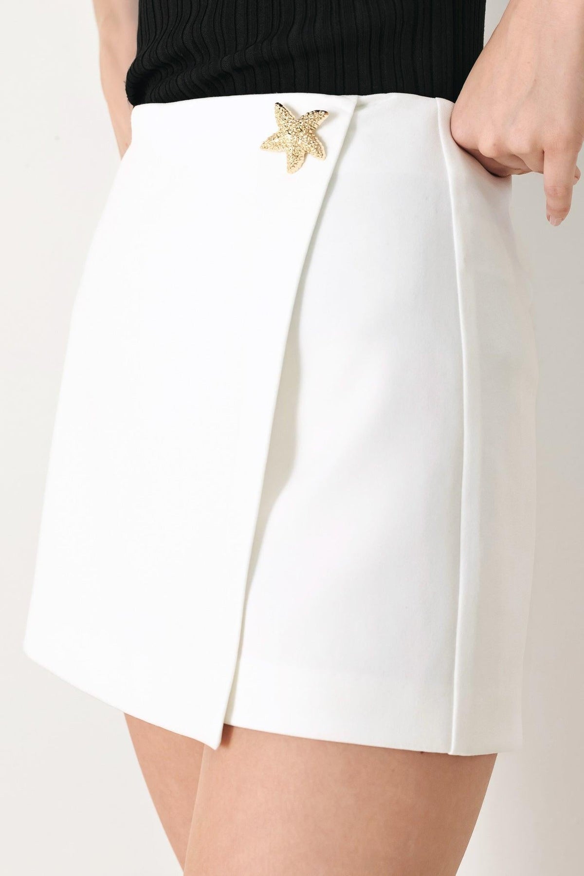 Beach Glam Woven Skort