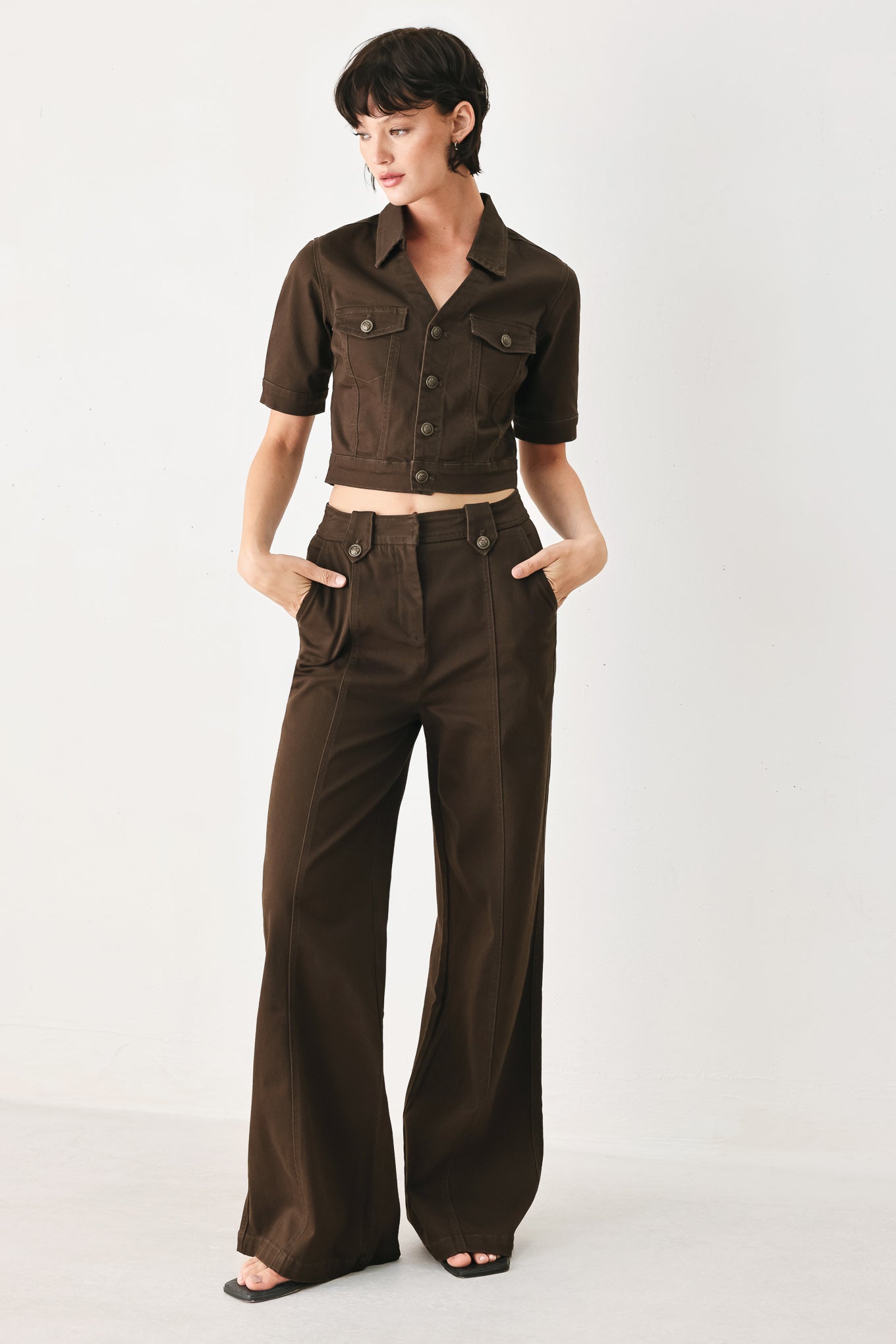 Cowgirl After Dark Woven Pants