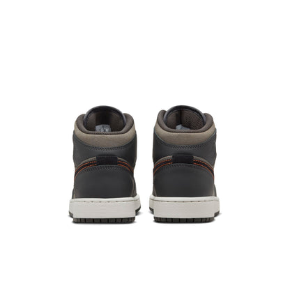 Air Jordan Grade School Retro 1 Mid Se 'Night Stadium Gs' Sneakers