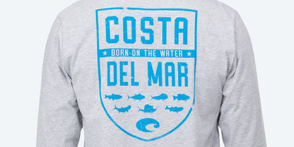 Costa Men's Species Shield Long Sleeve Long Sleeve Shirts