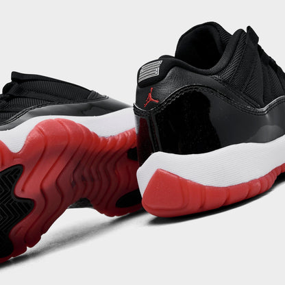 Air Jordan Grade School Retro 11 Low 'Bred Gs 2025' Sneakers