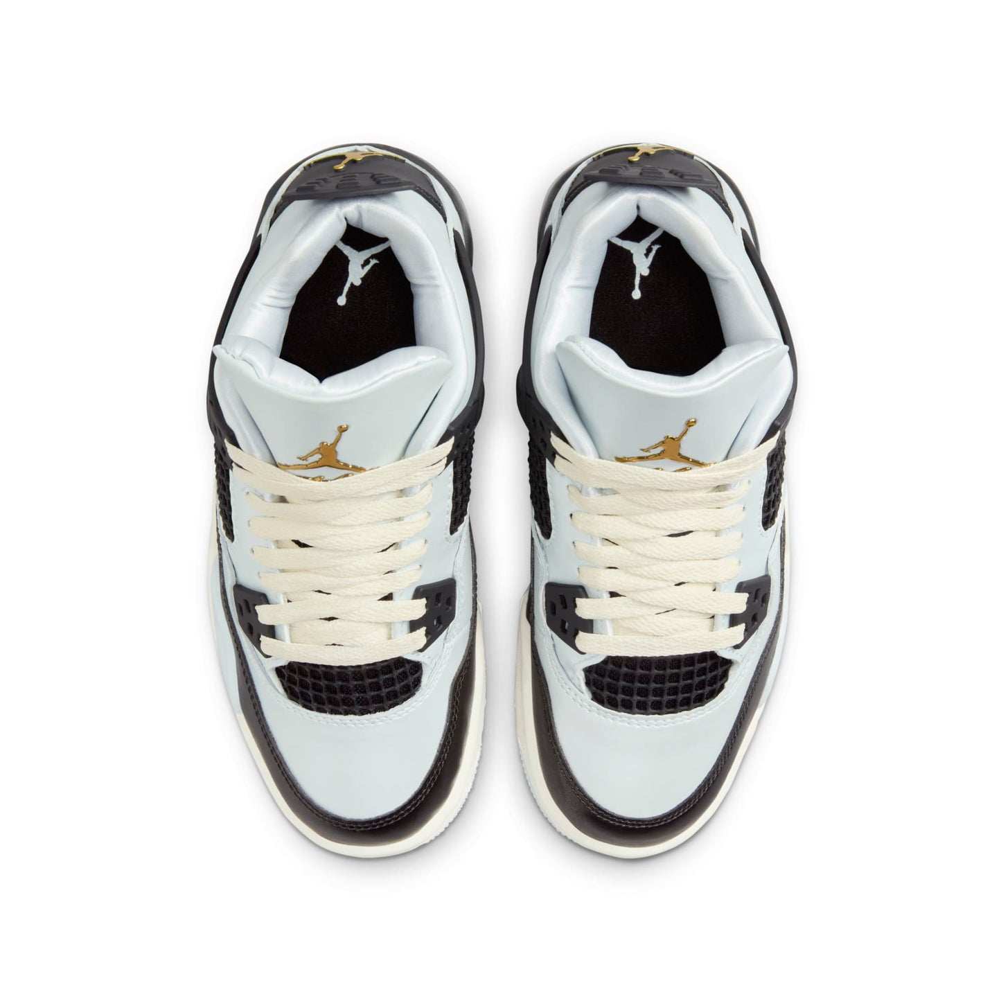 Air Jordan Grade School Retro 4 'Platinum Gold' Sneakers