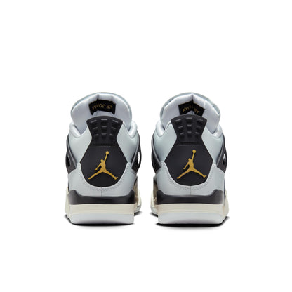 Air Jordan Grade School Retro 4 'Platinum Gold' Sneakers