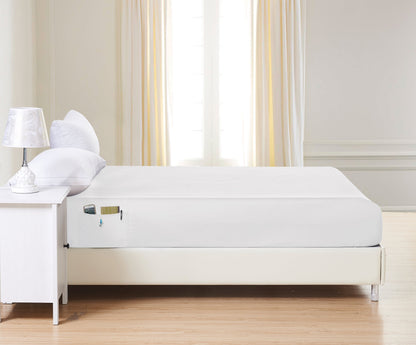 Elegant Comfort Elevated 6-Pack Deep Pocket Fitted Sheets - Double Sided Storage Pockets